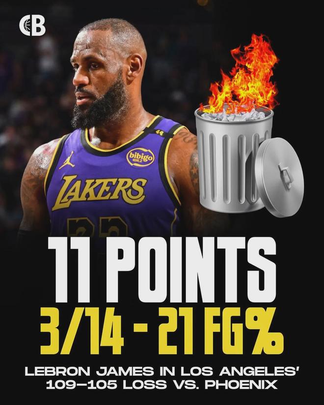 勒布朗-詹姆斯加盟洛杉矶湖人队引发轩然大波